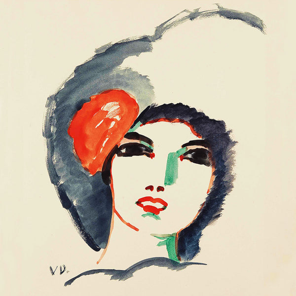 Woman face (1908), Reproduction
