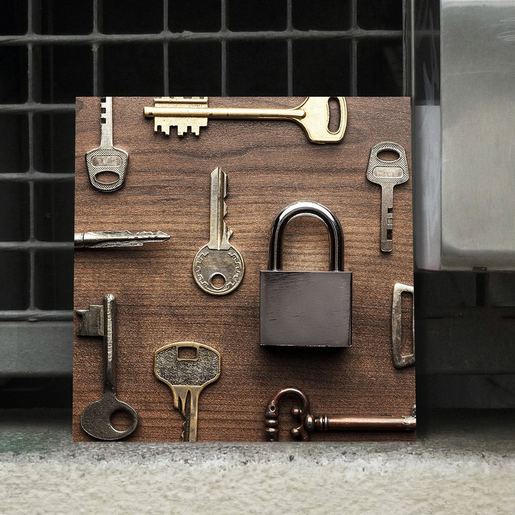 Keys & Locks Pattern, Photography