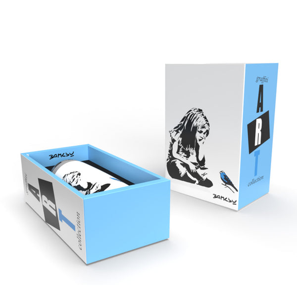 YETI Tumbler in a Gift Box - Banksy, Girl With Blue Bird