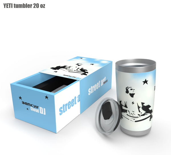 YETI Tumbler in a Gift Box - Banksy, DJ Cloud