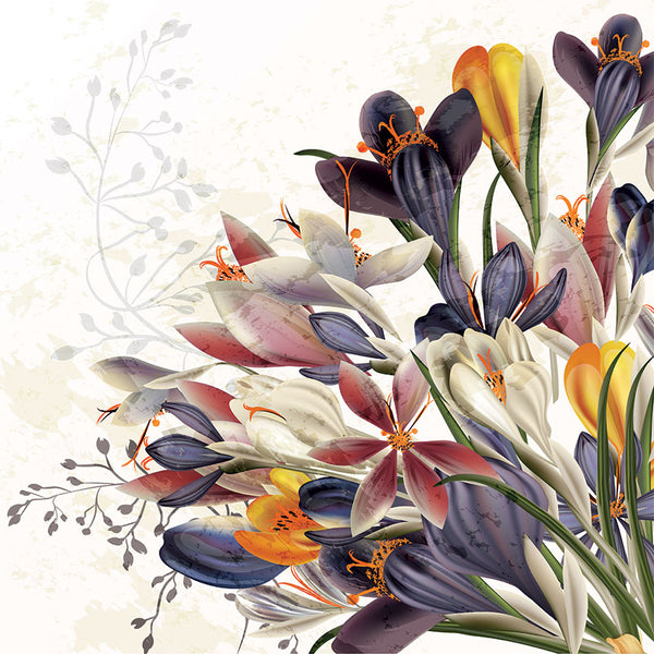Spring Flowers, Digital Art