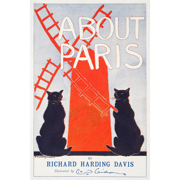 About Paris, Vintage Poster