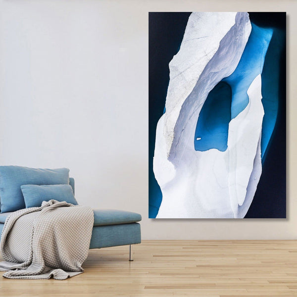 Abstract Iceberg Glacier