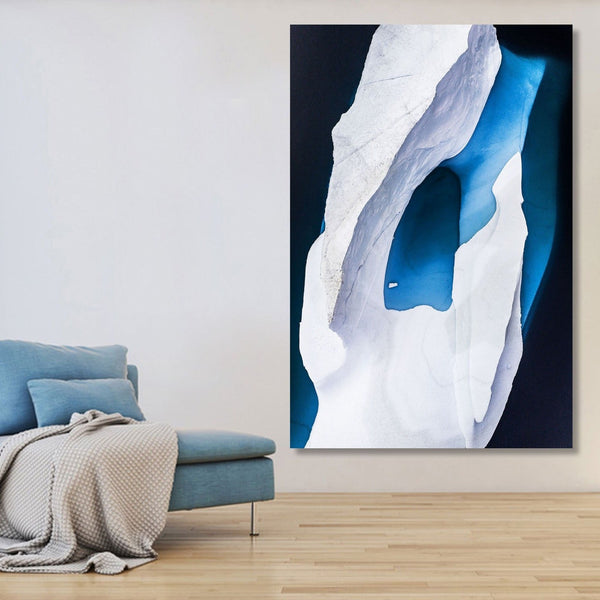 Abstract Iceberg Glacier
