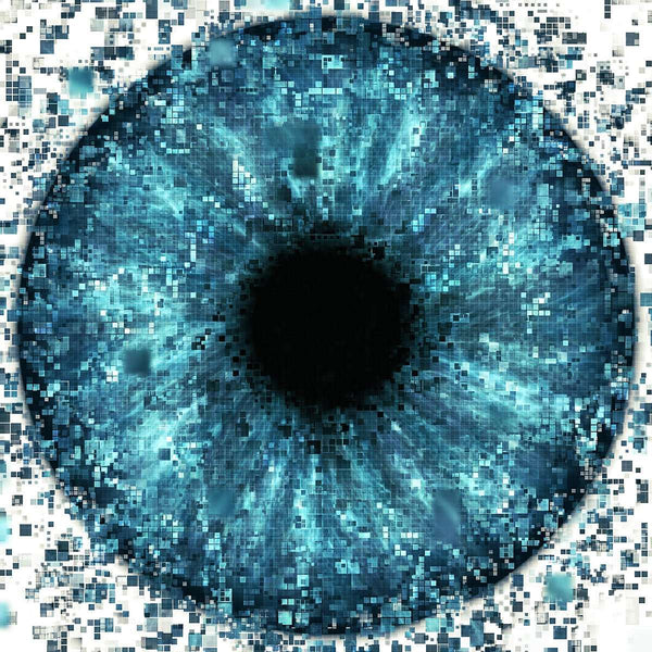 Abstract Pixel Eye, Digital Art