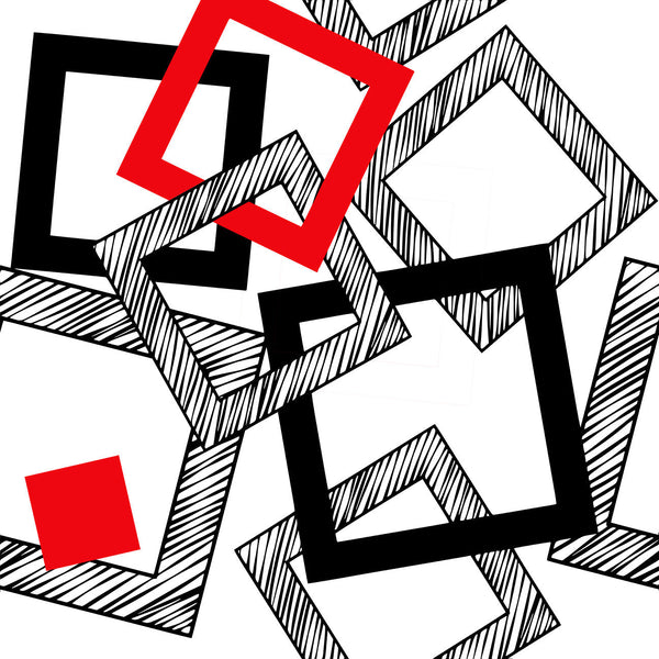 Abstract Squares, Digital Art
