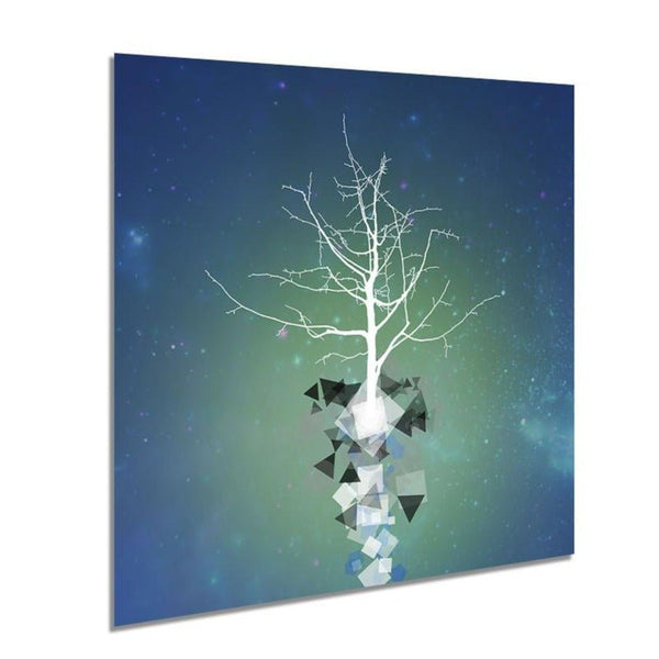Abstract Triangle Tree, Digital Art