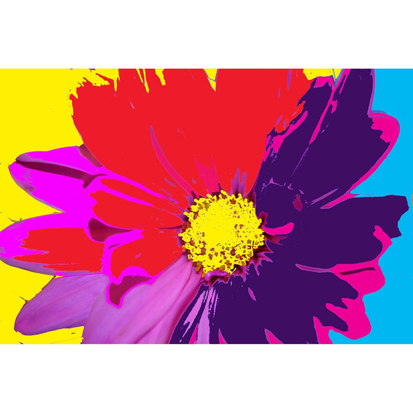 Abstract Watercolor Flower, Digital Art