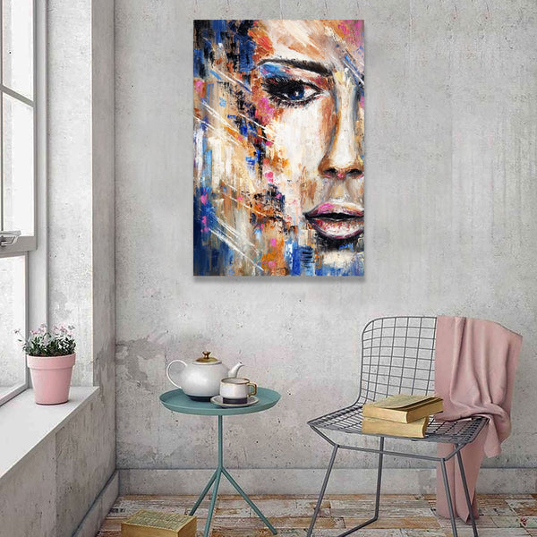 Abstract Woman Portrait, Reproduction