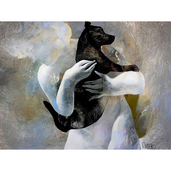 All the Dogs are Going to Heaven, Abstract Contemporaryy Art