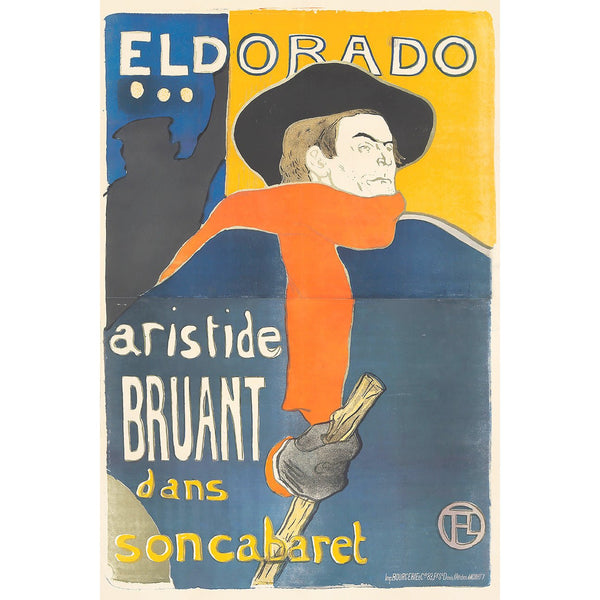 Ambassadeurs Aristide Bruant In His Cabaret, Poster