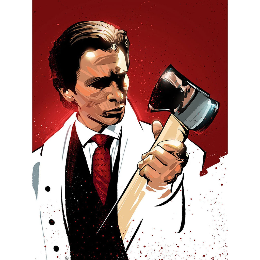 American Psycho Movie Poster – Premium Print, Made In USA, MOV257