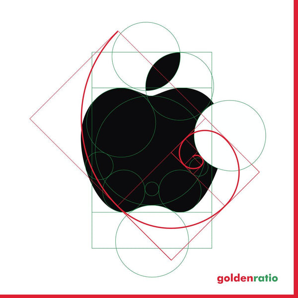 Apple Gold Ratio – Metal Poster