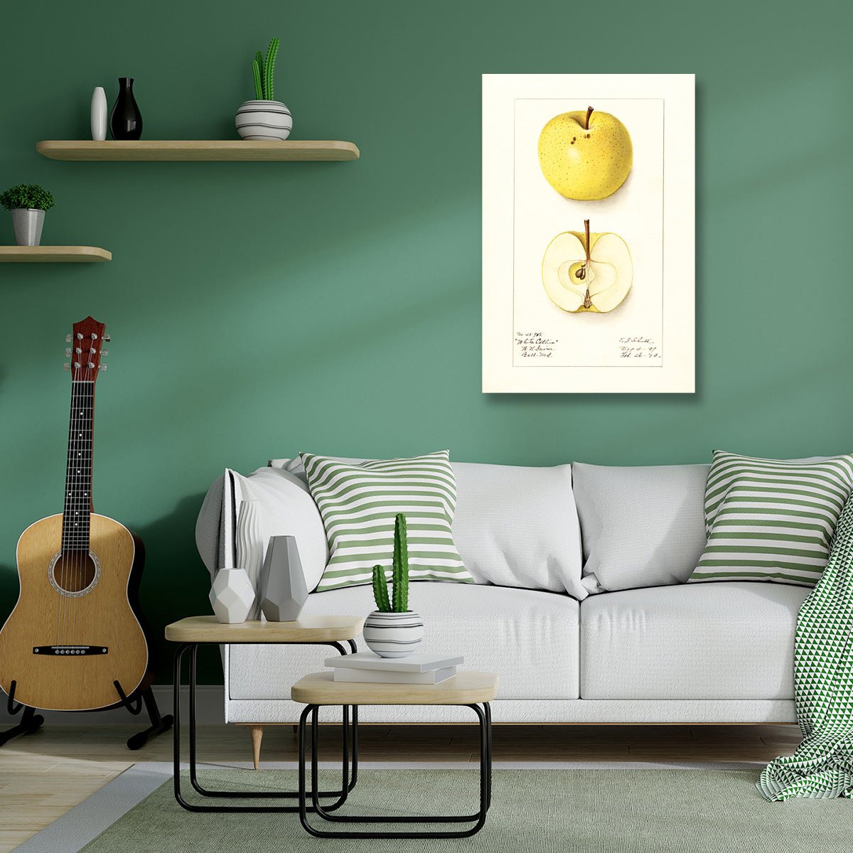 カタログギフトも！ apple-vintage-botanical- 絵画