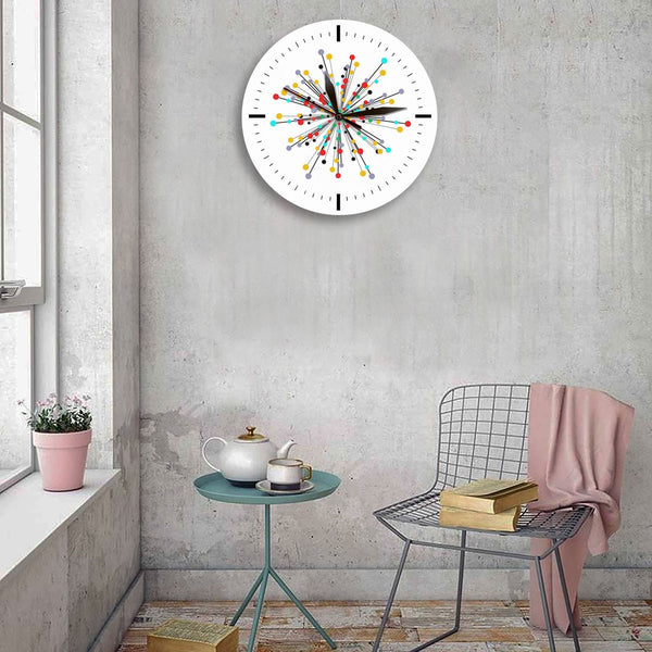 Art CLOCK, Abstract Background