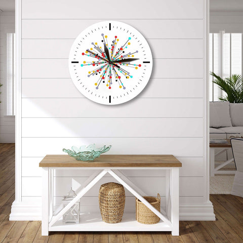 Art CLOCK, Abstract Background