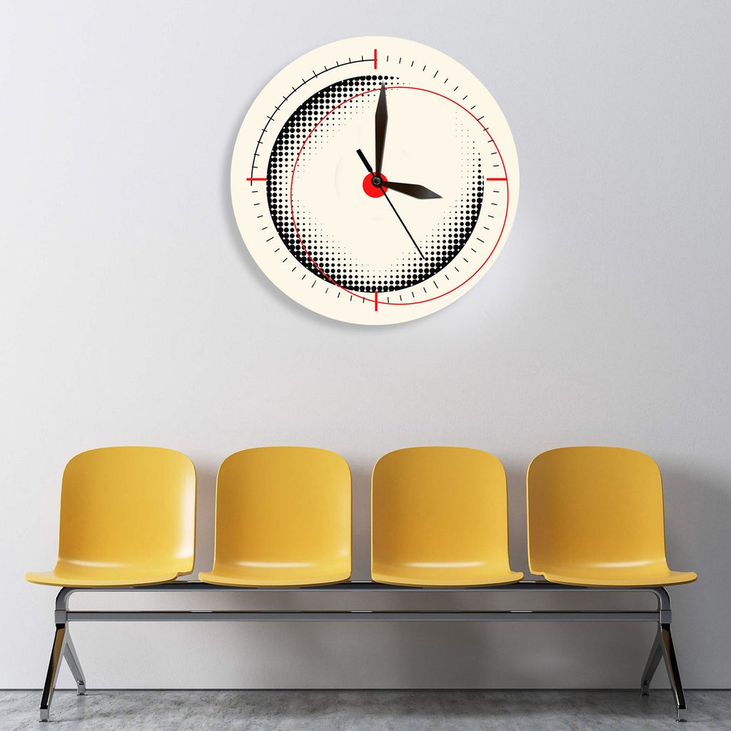 Art CLOCK in Abstract Style