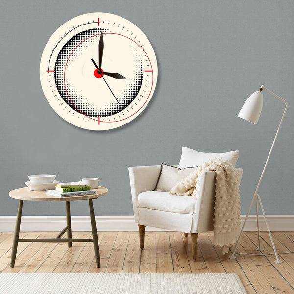 Art CLOCK in Abstract Style