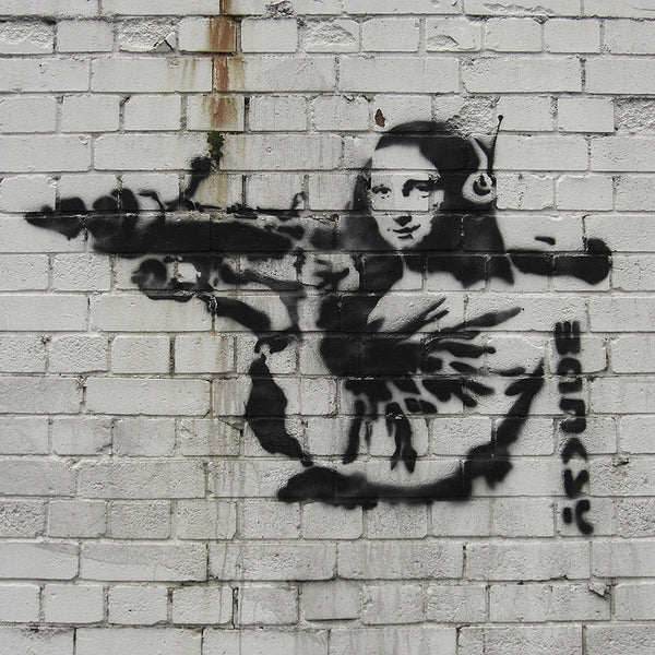 Banksy Mona Lisa, Graffiti