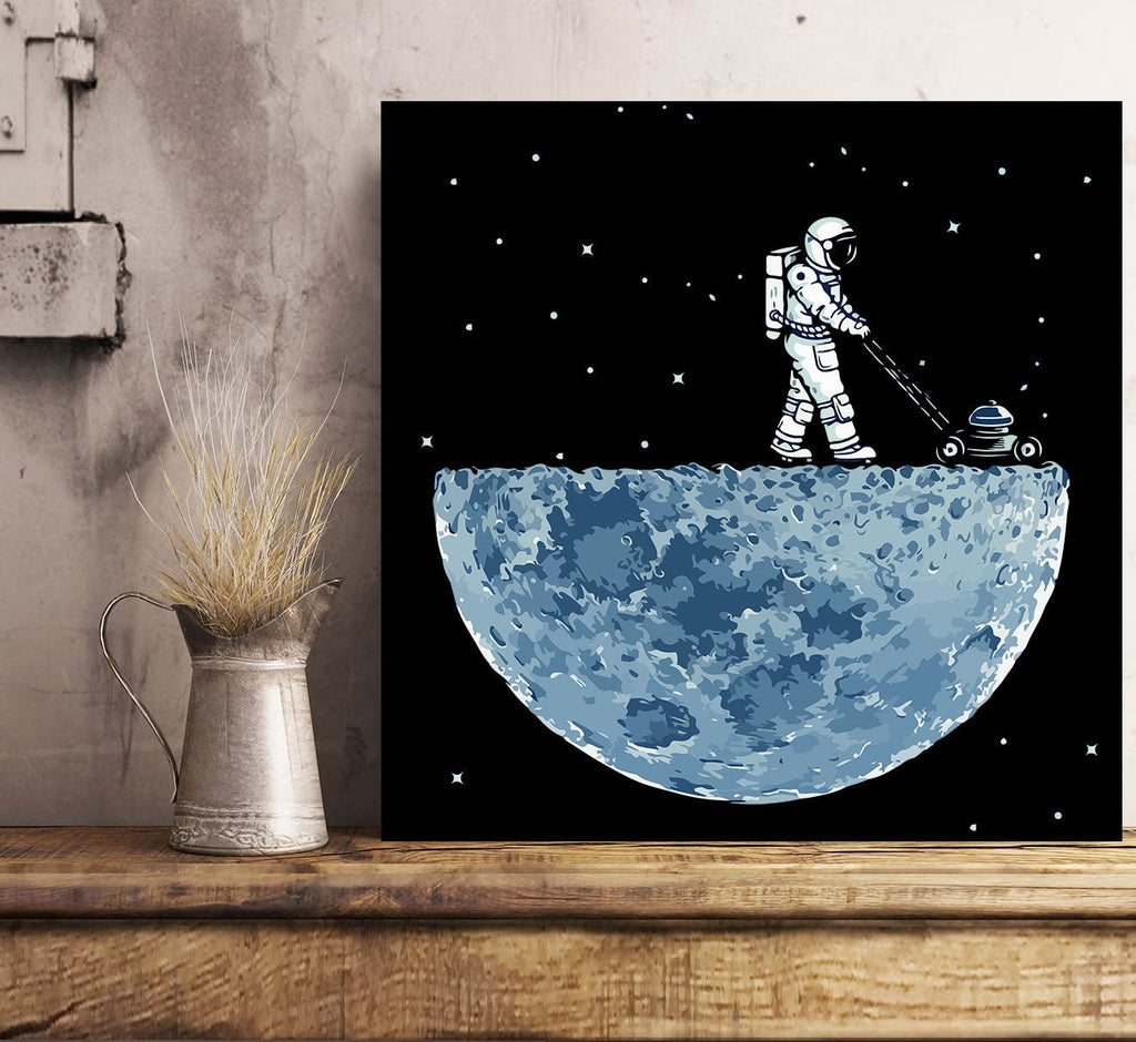 Astronaut Spaceman, Digital Art