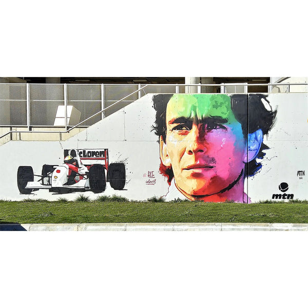 Ayrton Senna Formula 1, Graffiti in Circuit de Catalunya