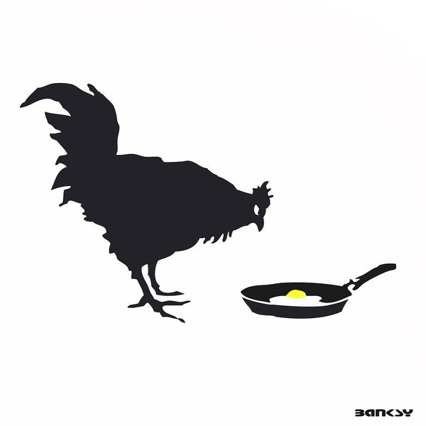Banksy Chicken & Egg, Graffiti