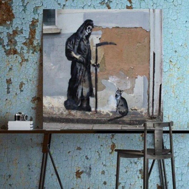 バンクシー Banksy Death エスタンプリトグラフ バンクシー Banksy Death エスタンプリトグラフ