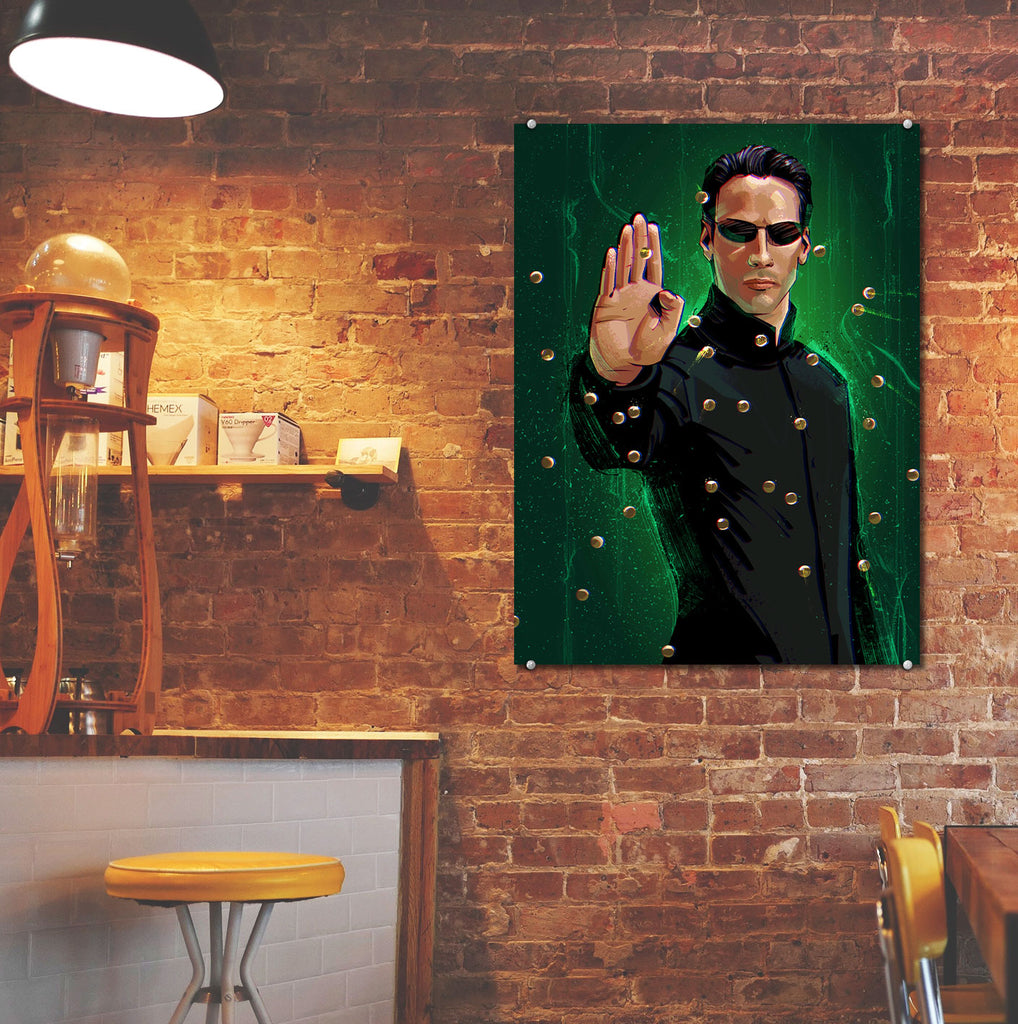 Matrix Blocking Bullets The Matrix Stopping Bullets