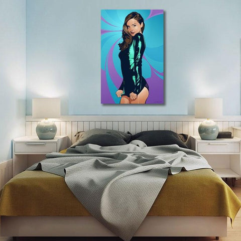 Girl (blue), Poster