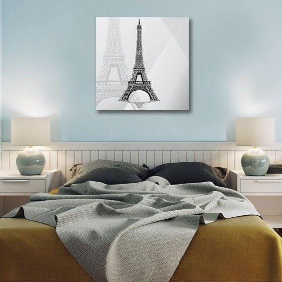 Eiffel Tower Paris France, Hand-drawn Sketch