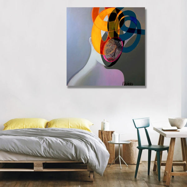 Twisted rainbow, Abstract Contemporary Art