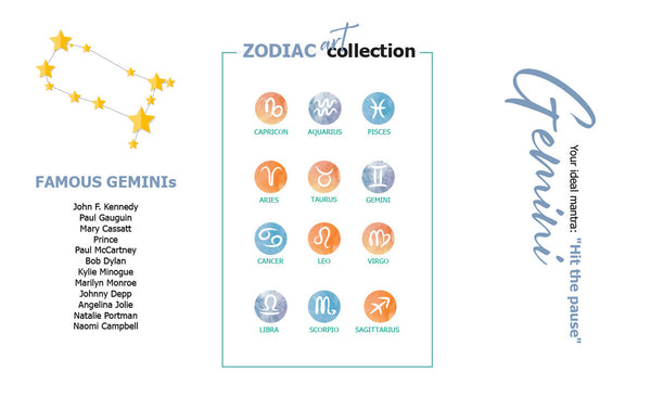 Zodiac Collection GEMINI – YETI Tumbler in a Gift Box