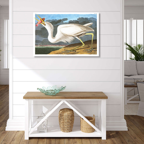 Birds of America, White Heron Preston