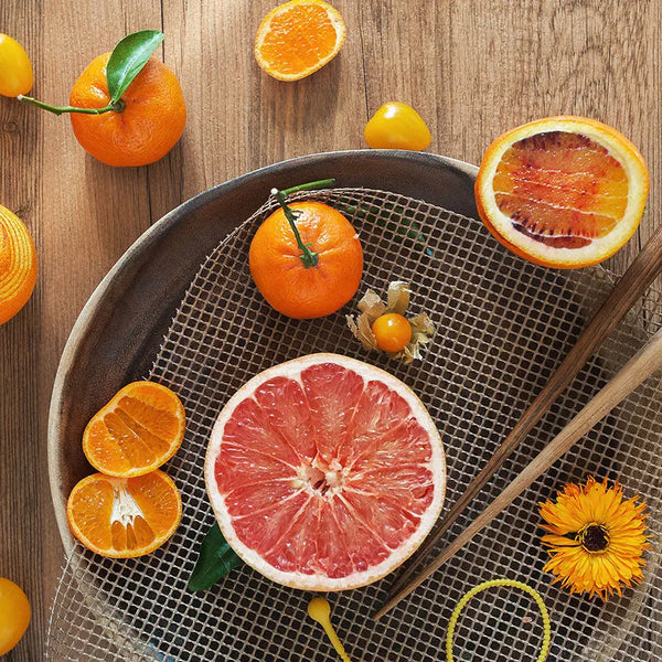 newARTmix Orange Fruits Pattern, Food Photography newARTmix