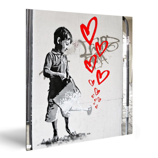 Love Boy, Not Banksy Graffiti