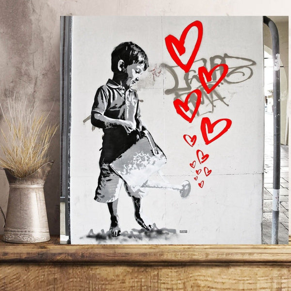 Love Boy, Not Banksy Graffiti