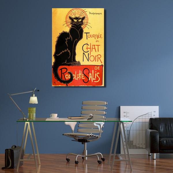 Tour of Rodolphe Salis Chat Noir, Vintage Poster