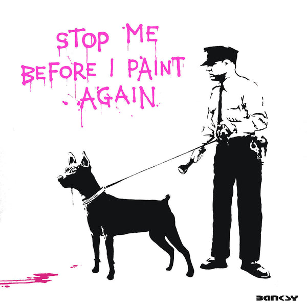 Banksy, Stop Me Before I Paint Again, Graffiti