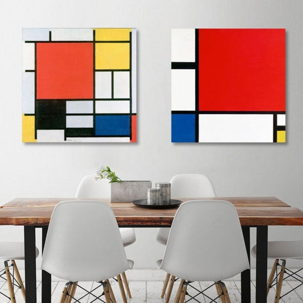 Composition In Red, Yellow, Blue, and Black