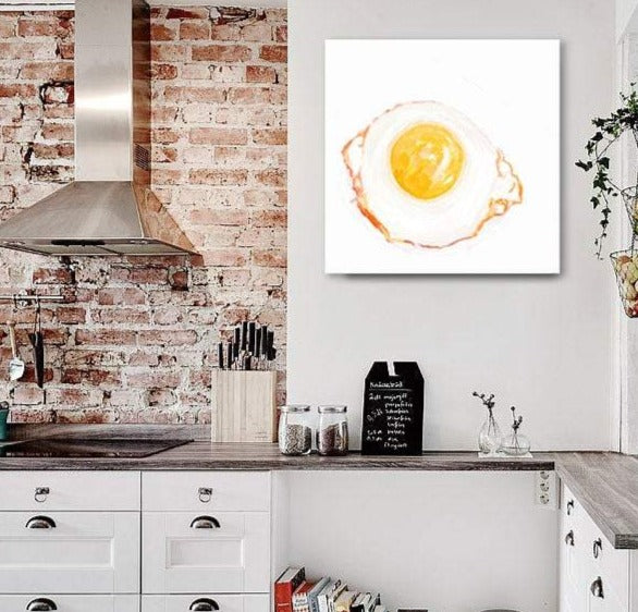 Fried Egg Omelette, Kitchen Art