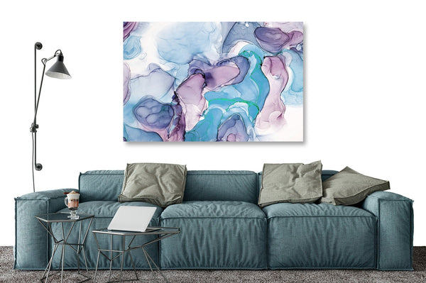 Marble Abstract Art, Alcohol Ink Fluid Art