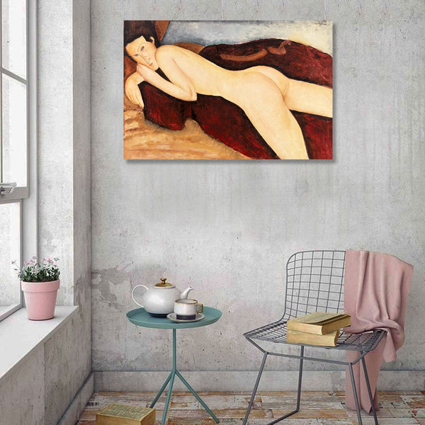 Reclining Nude from the Back, Reproduction