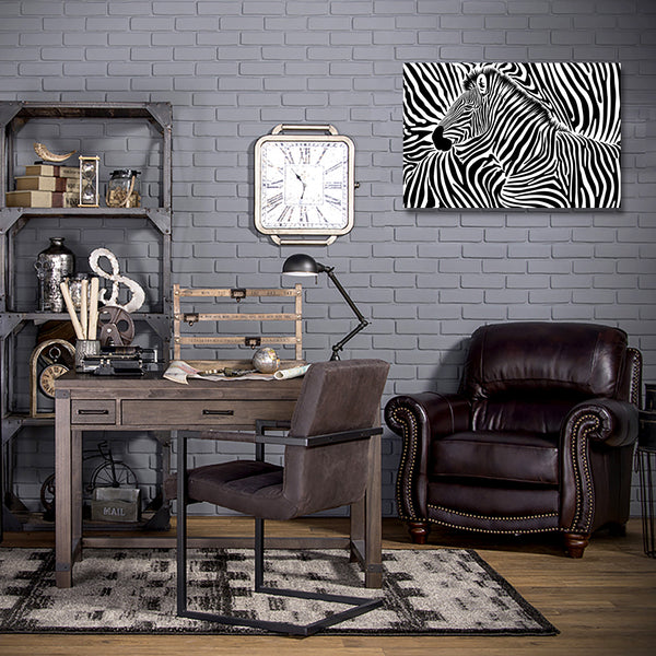 Zebras Pattern, Digital Art