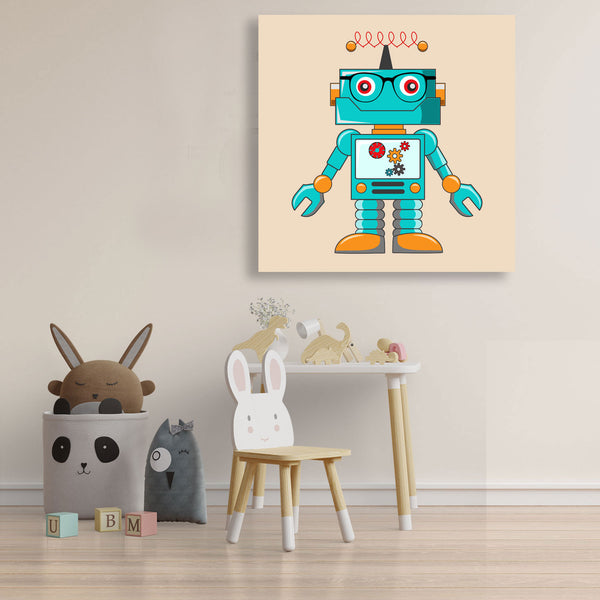 Robot Hipster, Digital Art