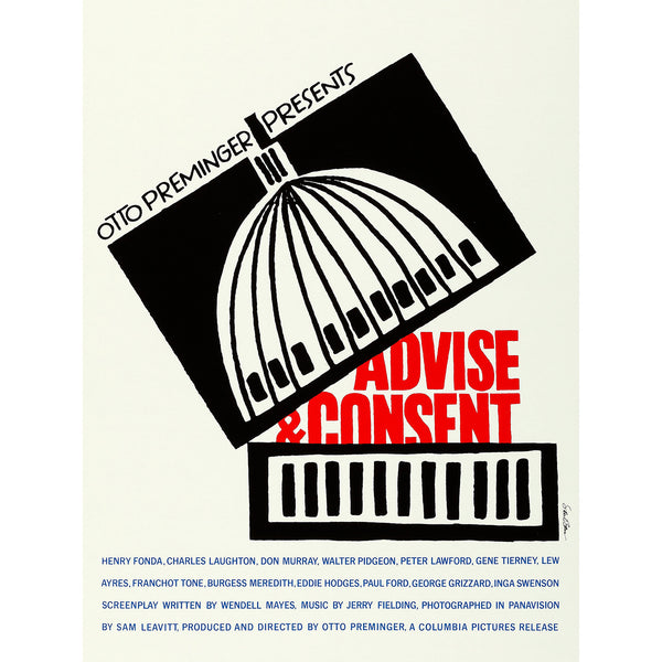 Advise and Consent, Movie Poster