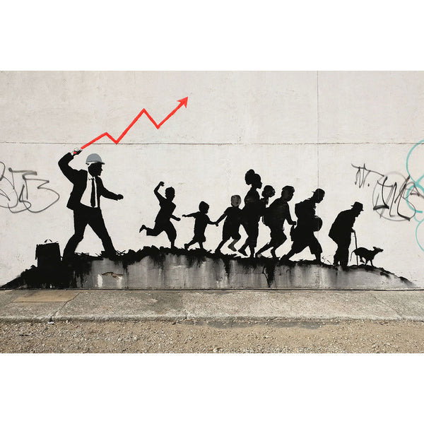 Banksy, The Whip, Graffiti