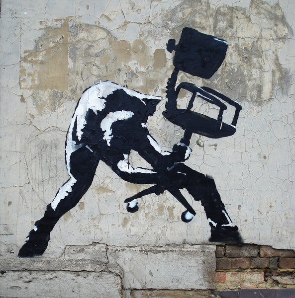 Banksy, Chair smash (London Calling album)