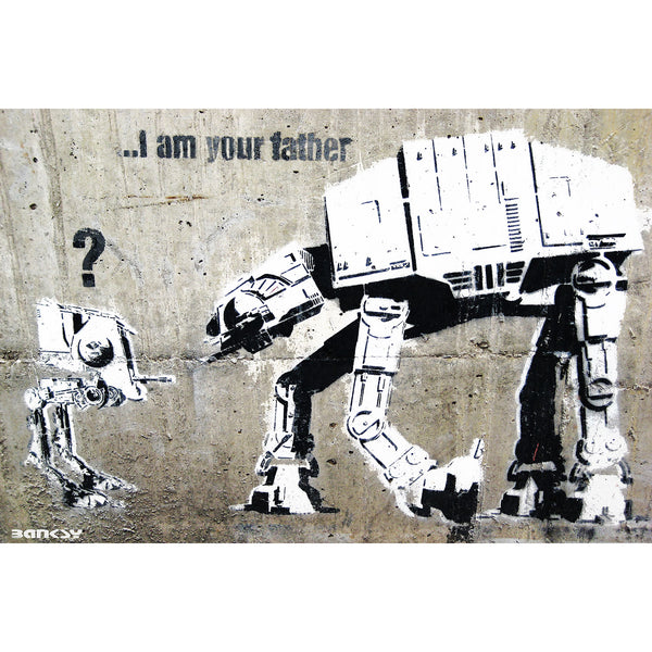 Banksy I Am Your Father, Street Art