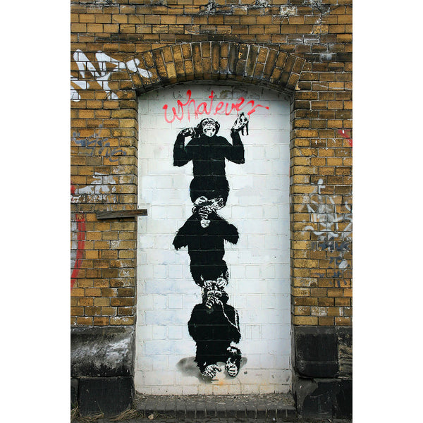 Banksy Monkeys Business, Street Art