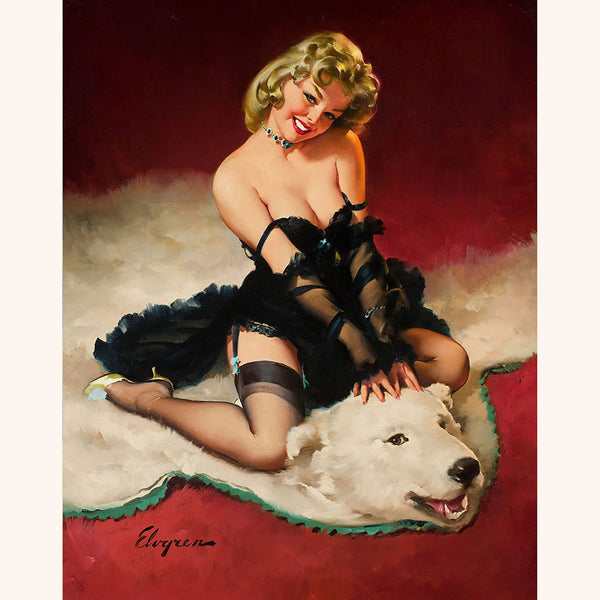 Pin-Up Girl, Bear Facts (A Modest Look; Bearback Rider)